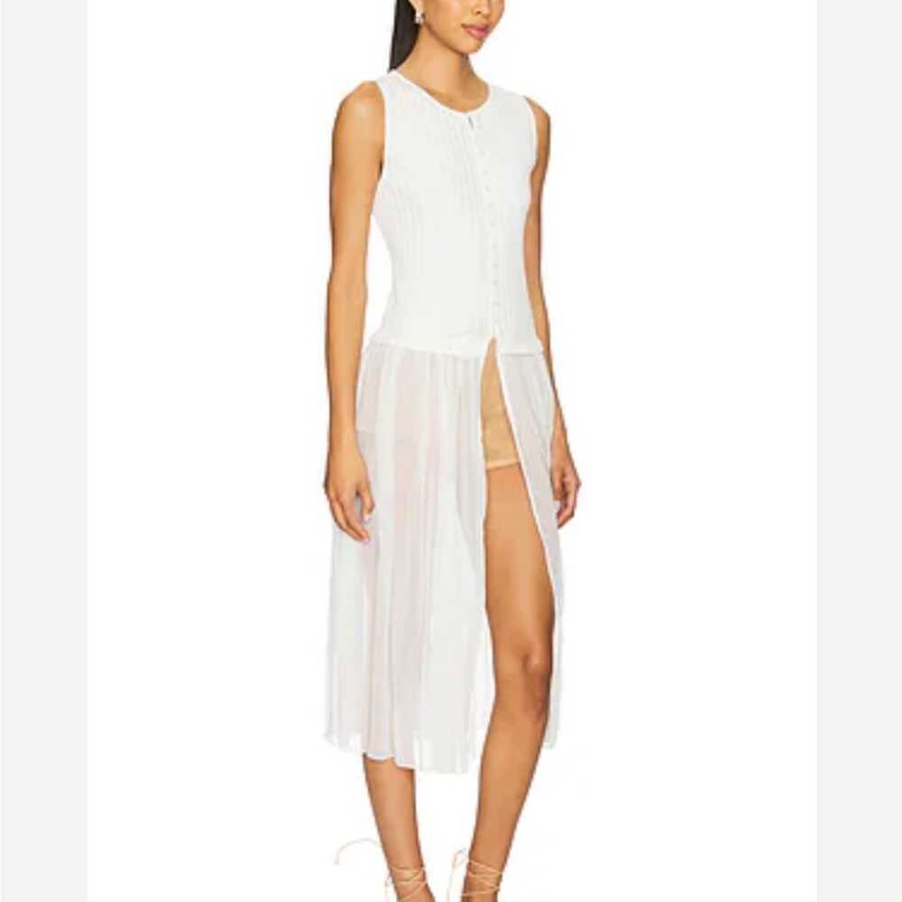 With Jéan Maria Midi Dress White XXS